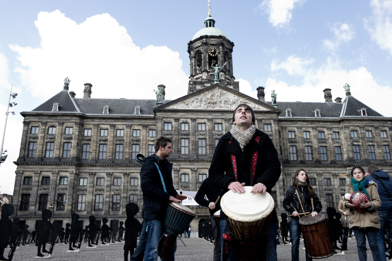 Kindsoldaat at the Dam in Amsterdam | Photo: Claudia Hansen