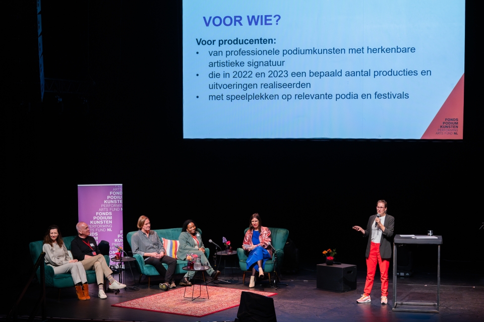 F - Fonds Podiumkunsten - Bijeenkomsten Meerjarige Subsidies